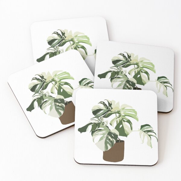 Item preview, Monstera Deliciosa Variegata in pot designed and sold by Annabergert.