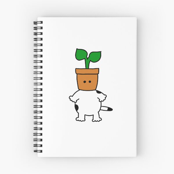 Item preview, a Cat with the flowerpot designed and sold by superbaechoo.