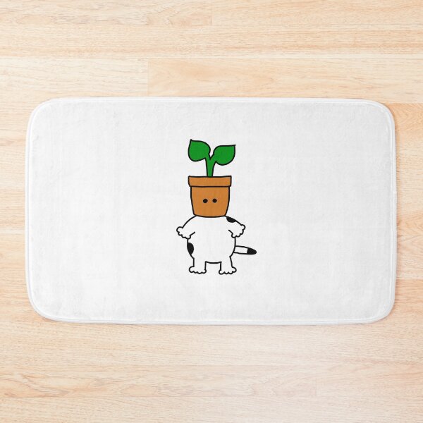 Item preview, a Cat with the flowerpot designed and sold by superbaechoo.