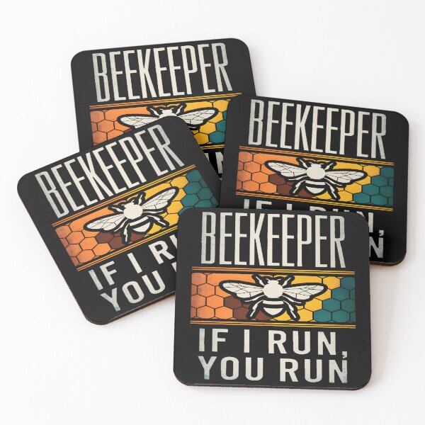 Item preview, Beekeeper If I Run, You Run designed and sold by AlphaTeez.