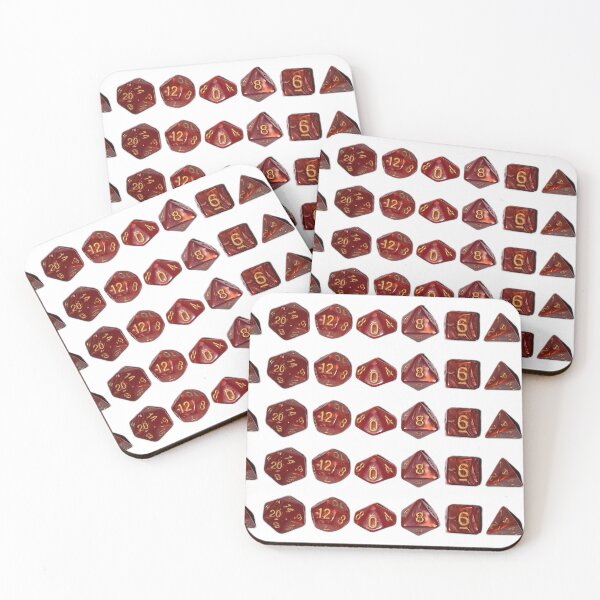 Item preview, Red DnD Dice Set  designed and sold by cherrynat1.