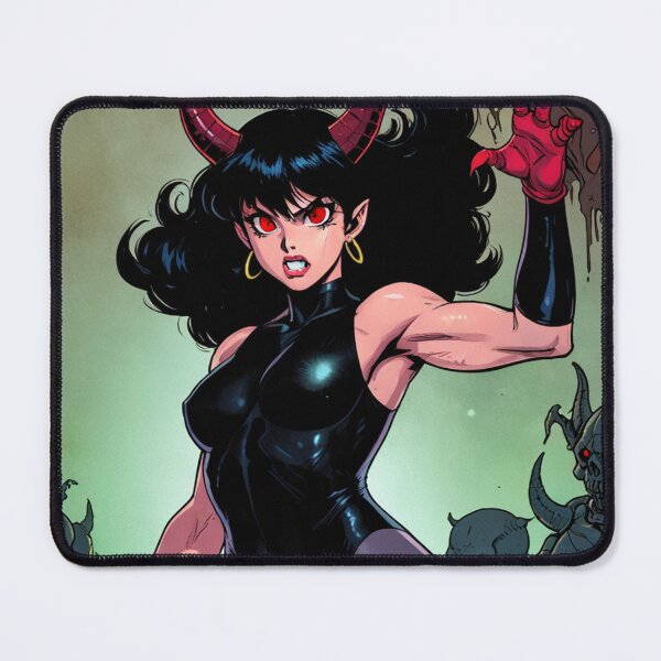 Item preview,  The Demon Huntress Vintage Anime Manga style comic illustration art cool retro designed and sold by Vintage Designs +.