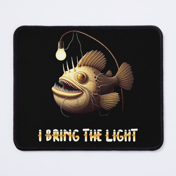 Item preview, Anglerfish I Bring The Light - Funny Anglerfish Lover designed and sold by Smix Pixels.