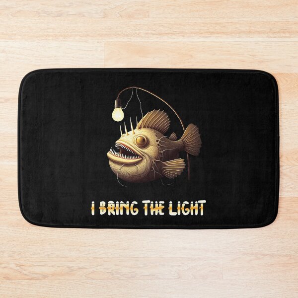 Item preview, Anglerfish I Bring The Light - Funny Anglerfish Lover  designed and sold by Smix Pixels.