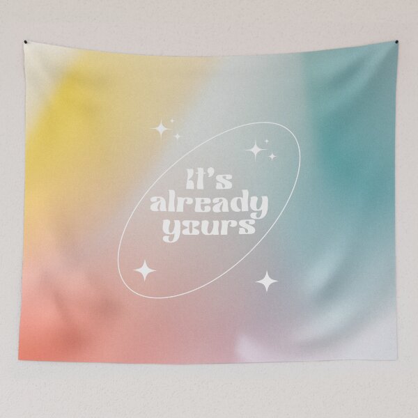 Aperçu de l'œuvre Affirmation quotidienne, Affirmation positive, Positif, Spirituel, Gradient Art créée et vendue par Magic Love Art Print.