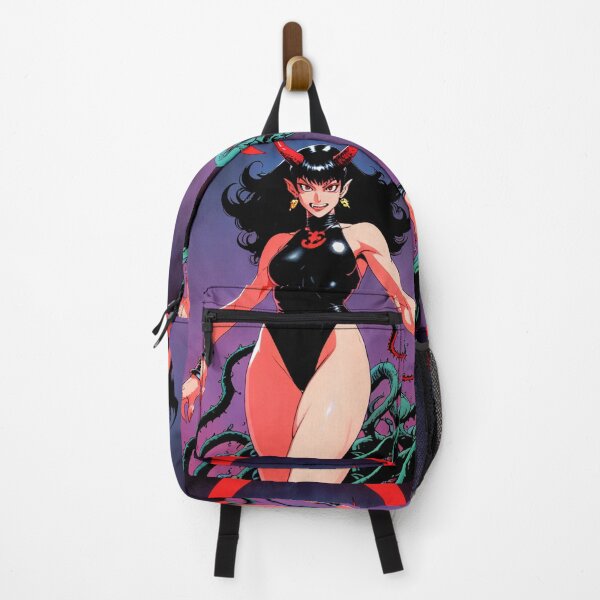 Item preview, Cute Anime Manga Demon Girl retro Animation illustration art designed and sold by Vintage Designs +.