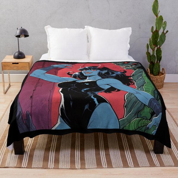 Item preview,  Cute Anime Manga Demon Girl retro Animation illustration art designed and sold by Vintage Designs +.
