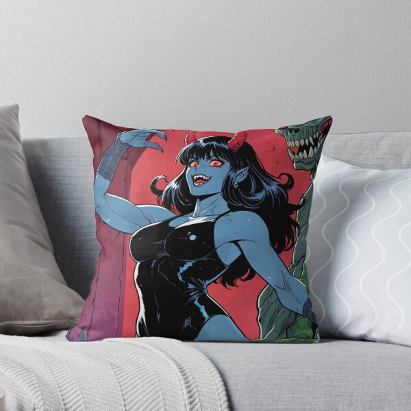 Item preview,  Cute Anime Manga Demon Girl retro Animation illustration art designed and sold by Vintage Designs +.