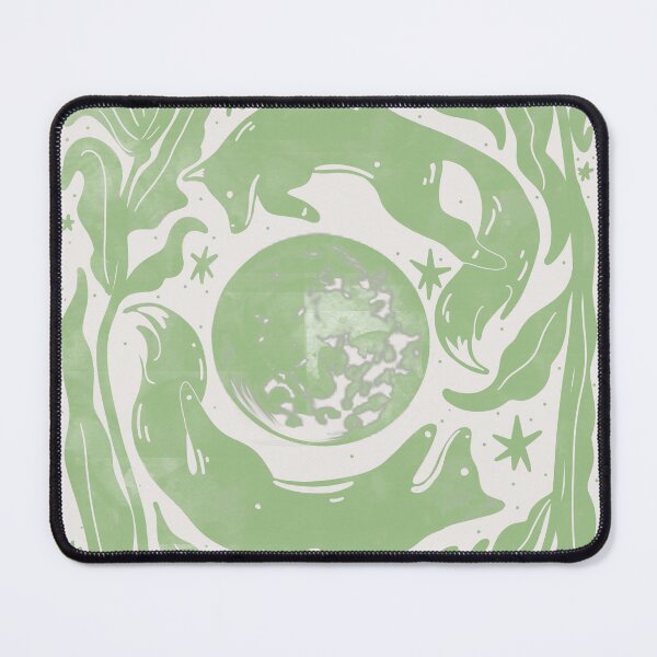 Item preview, The Fox and the Moon in Sage designed and sold by MinabiTee.