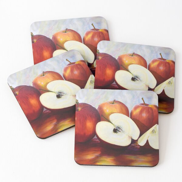 Item preview, RED APPLES, COUNTRY KITCHEN WALL ART designed and sold by Danicus666.