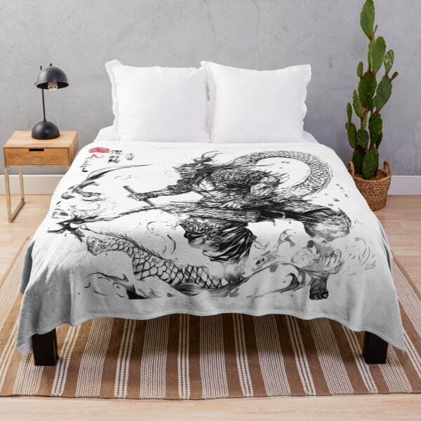 Item preview, Japanese Mythological Creature Ink-Style designed and sold by InkDreamMotion.