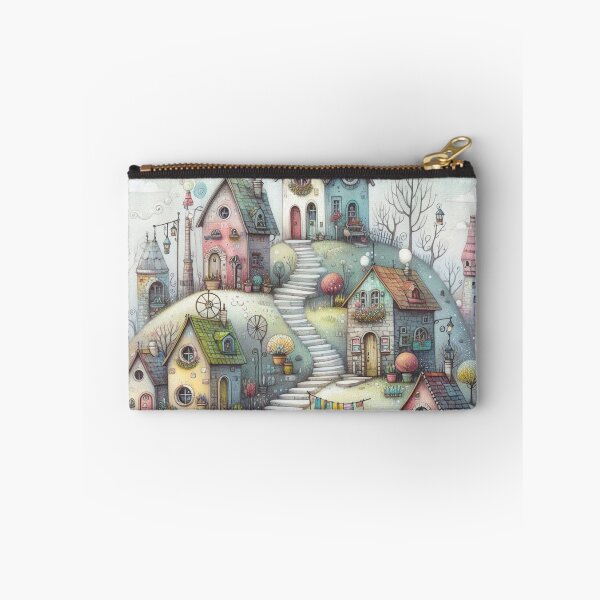 Item preview, Charming Village on a Tranquil Day designed and sold by Beyondnote-Art.