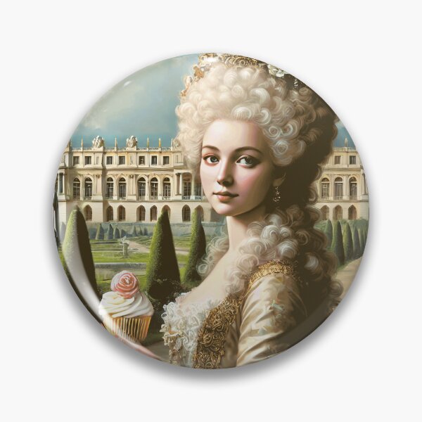 Item preview, Pensive Queen Marie Antoinette of France with a cupcake at the Palace of Versailles designed and sold by bushwombat.