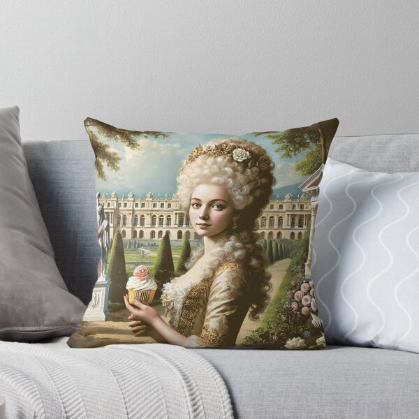 Item preview, Pensive Queen Marie Antoinette of France with a cupcake at the Palace of Versailles designed and sold by bushwombat.