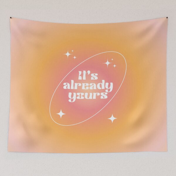 Aperçu de l'œuvre Affirmation quotidienne, Affirmation positive, Positif, Spirituel, Gradient Art créée et vendue par Magic Love Art Print.