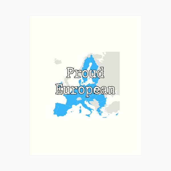Item preview, Proud European designed and sold by SundayGirlTeam.