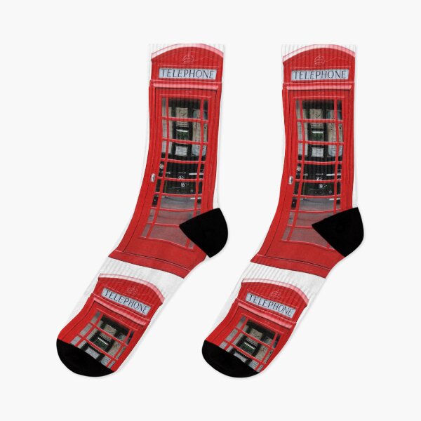 Item preview, Cutout photo of a red British phonebooth designed and sold by Foundry88.