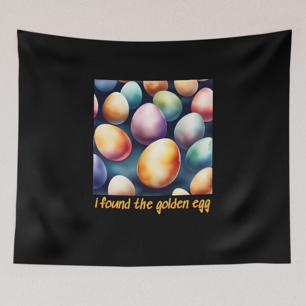 Item preview, Golden egg , I found the golden egg, Egg Hunt, Happy Easter,  Birthday for the holidays,  Baby Announcement designed and sold by KolorellaS.