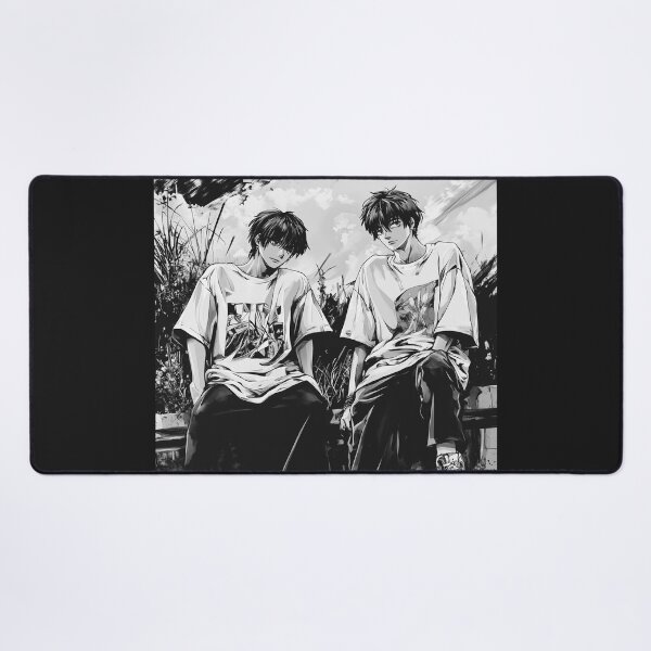 Item preview, Brothers Friendship Bromance Hand Drawn designed and sold by InkDreamMotion.