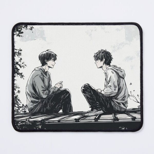 Item preview, Brothers Friendship Hand Drawn Bromance designed and sold by InkDreamMotion.