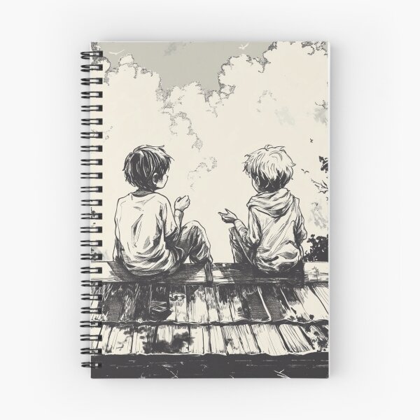 Item preview, Brothers Friendship Hand Drawn designed and sold by InkDreamMotion.