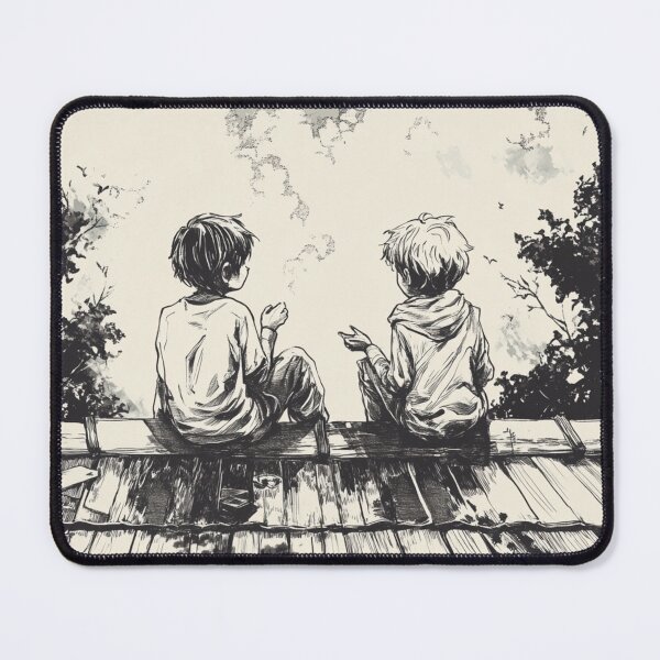 Item preview, Brothers Friendship Hand Drawn designed and sold by InkDreamMotion.