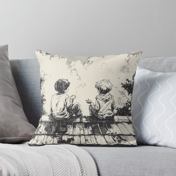 Item preview, Brothers Friendship Hand Drawn designed and sold by InkDreamMotion.