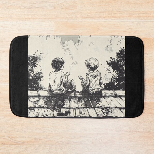 Item preview, Brothers Friendship Hand Drawn designed and sold by InkDreamMotion.
