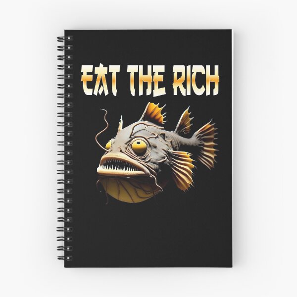 Item preview, Anglerfish Eat The Rich - Anglerfish Lover  designed and sold by Smix Pixels.