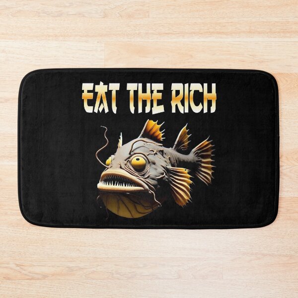 Item preview, Anglerfish Eat The Rich - Anglerfish Lover  designed and sold by Smix Pixels.