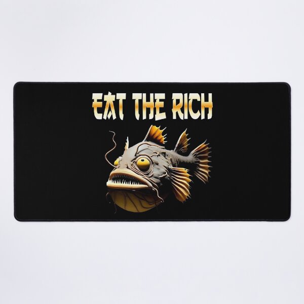 Item preview, Anglerfish Eat The Rich - Anglerfish Lover designed and sold by Smix Pixels.