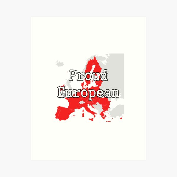 Item preview, Proud European designed and sold by SundayGirlTeam.