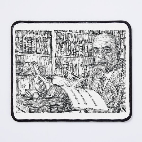 Item preview, THEODOR W. ADORNO ink portrait .3 designed and sold by lautir.