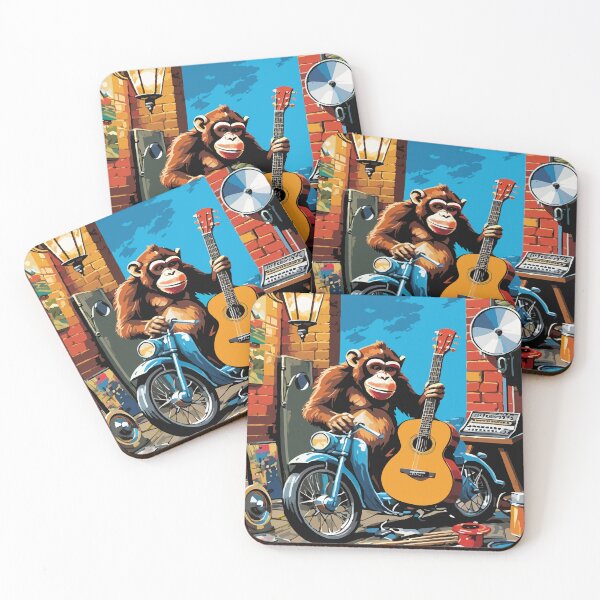 Item preview, A monkey who aspires to be a solo artist. designed and sold by Whose-sweat.
