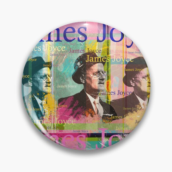 Item preview,  "Dubliner" and "Finnegans Wake" known. He is considered one of the most important representatives of literary modernism.
The design by Mallybeau Mauswohn shows an aesthetic collage with a portrait of the writer James Joyce. A wonderful work of art for a designed and sold by Mauswohn.