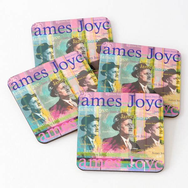 Item preview,  "Dubliner" and "Finnegans Wake" known. He is considered one of the most important representatives of literary modernism.
The design by Mallybeau Mauswohn shows an aesthetic collage with a portrait of the writer James Joyce. A wonderful work of art for a designed and sold by Mauswohn.