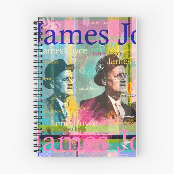 Item preview, "Dubliner" y "Finnegans Wake" conocidos. Es considerado uno de los representantes más importantes del modernismo literario.
El diseño de Mallybeau Mauswohn muestra un collage estético con un retrato del escritor James Joyce. Una maravillosa obra de arte designed and sold by Mauswohn.
