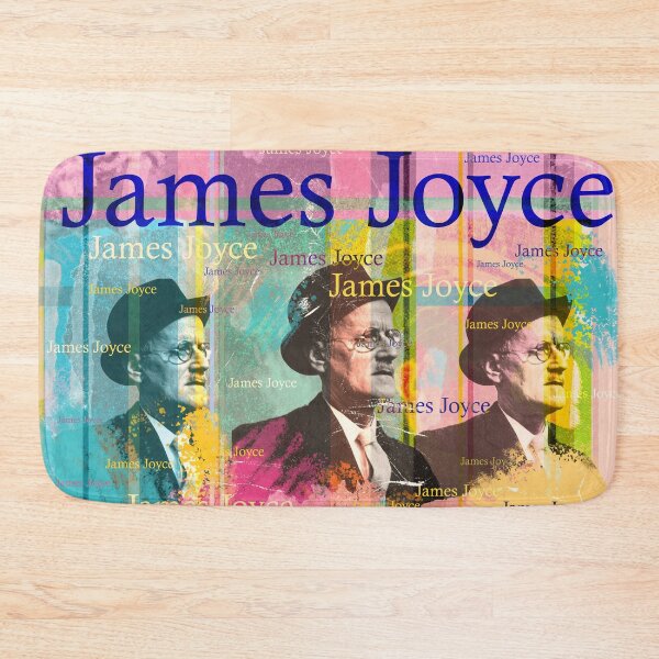 Item preview,  "Dubliner" and "Finnegans Wake" known. He is considered one of the most important representatives of literary modernism.
The design by Mallybeau Mauswohn shows an aesthetic collage with a portrait of the writer James Joyce. A wonderful work of art for a designed and sold by Mauswohn.