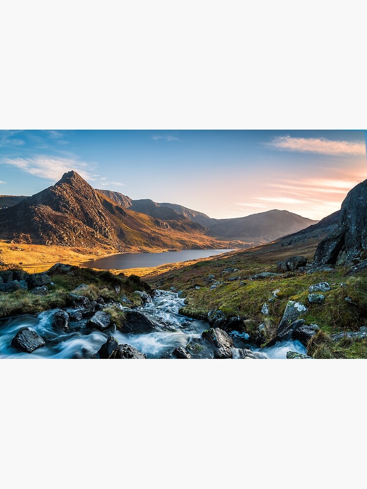 Thumbnail 2 of 2, Greeting Card, Snowdonia Mountains designed and sold by WheresWalley.