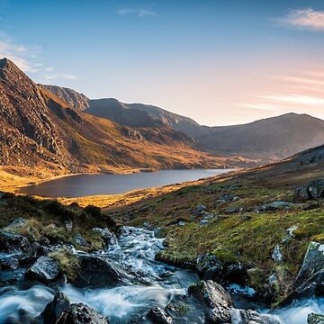 Artwork thumbnail, Snowdonia Mountains by WheresWalley