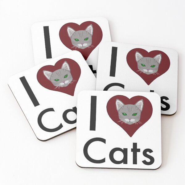 Item preview, I love cats designed and sold by Casiv.