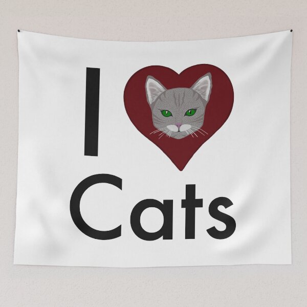 Item preview, I love cats designed and sold by Casiv.