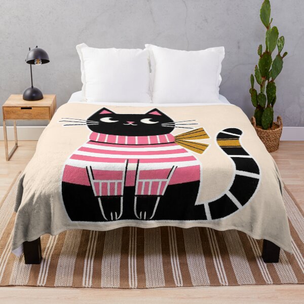 Item preview, Cozy Cat in Stripes designed and sold by zzz888.