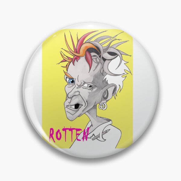Item preview, John Lydon caricature designed and sold by CaricaturesTom.