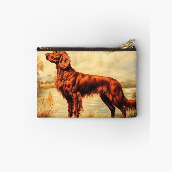 Artikelvorschau, Irish Setter-Gemälde entworfen und verkauft von PetsArt.