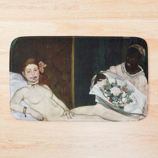 Item preview, Édouard Manet: Olympia Gone Goofy | Classical Painting Parody designed and sold by UnhingedBird.