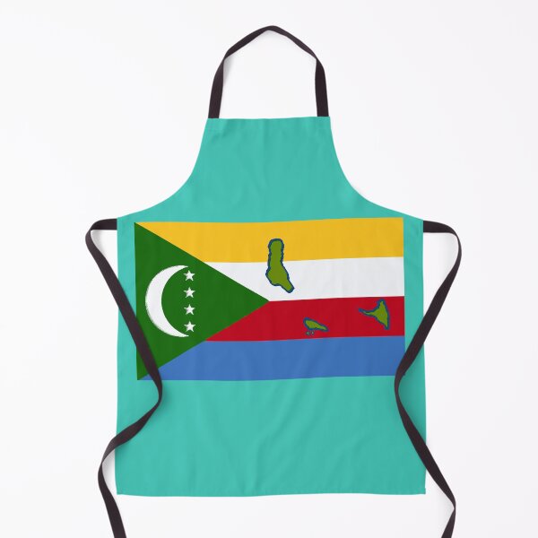 Item preview, Comoros Islands with Comorian Flag designed and sold by Havocgirl.