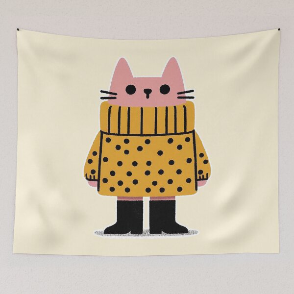 Item preview, Polka Dot Cat Chic designed and sold by zzz888.