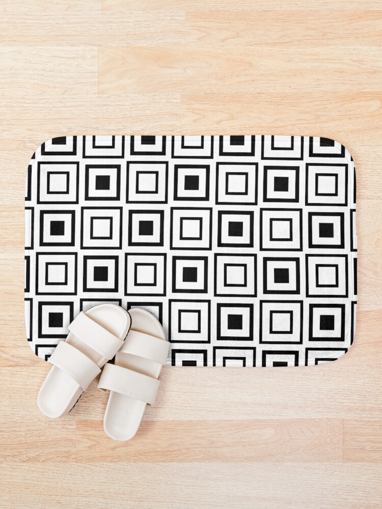 Thumbnail 1 of 6, Bath Mat, Pattern design. Design 4 designed and sold by ocusido.