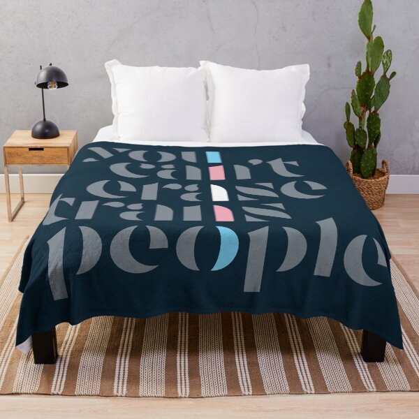 Item preview, You Can't Erase Trans People designed and sold by BendeBear.
